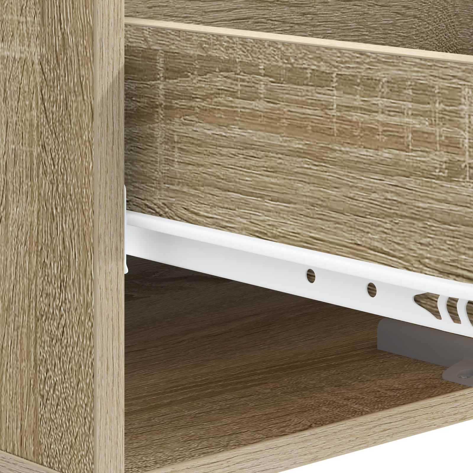 Salontafel met lade Sonoma Eiken 49 x 50 x 40 cm Bewerkt hout