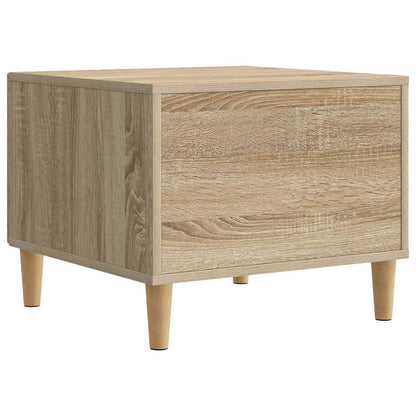 Salontafel met lade Sonoma Eiken 49 x 50 x 40 cm Bewerkt hout