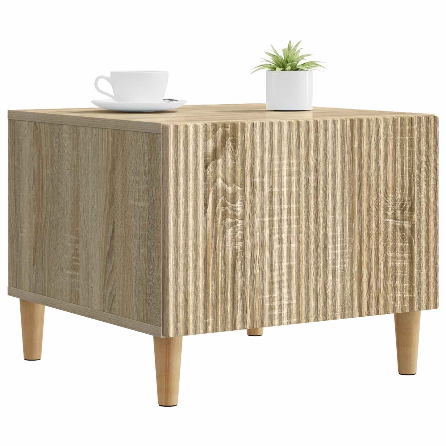 Salontafel met lade Sonoma Eiken 49 x 50 x 40 cm Bewerkt hout