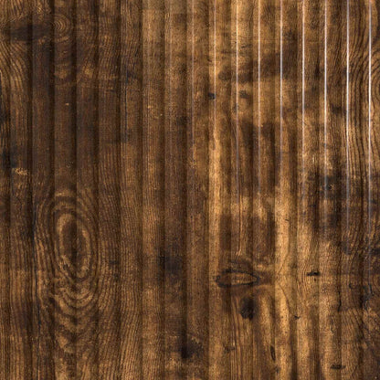 Salontafel met lade Gerookt eiken 49 x 50 x 40 cm Bewerkt hout