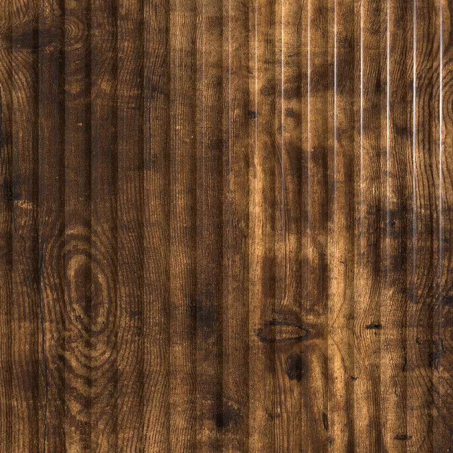 Salontafel met lade Gerookt eiken 49 x 50 x 40 cm Bewerkt hout