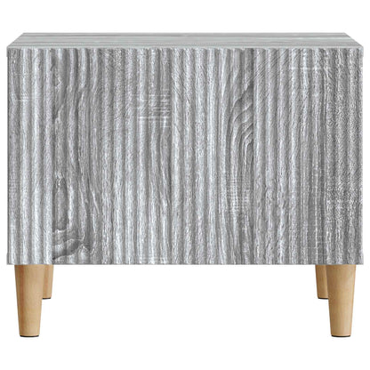 Salontafel met lade Grijs sonoma 49 x 50 x 40 cm Bewerkt hout