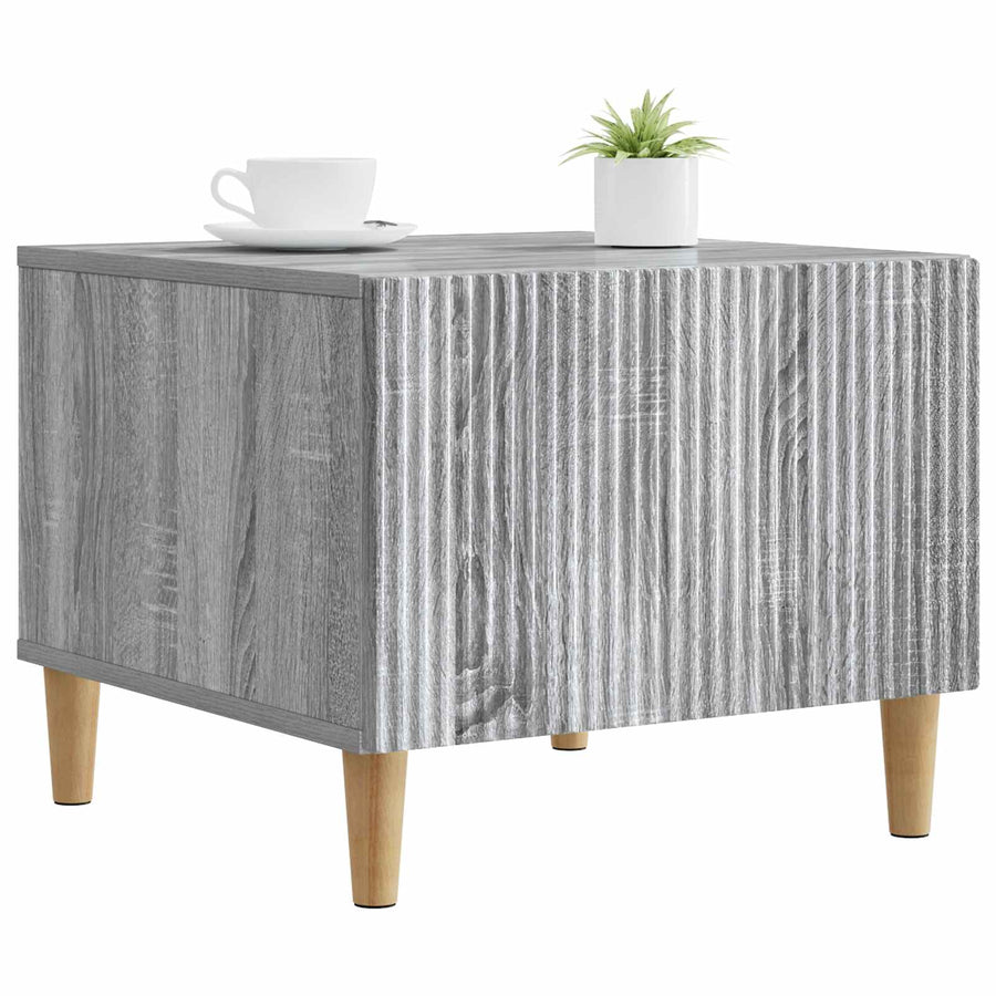 Salontafel met lade Grijs sonoma 49 x 50 x 40 cm Bewerkt hout