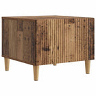Salontafel 49x50x40 cm oud hout bewerkt hout