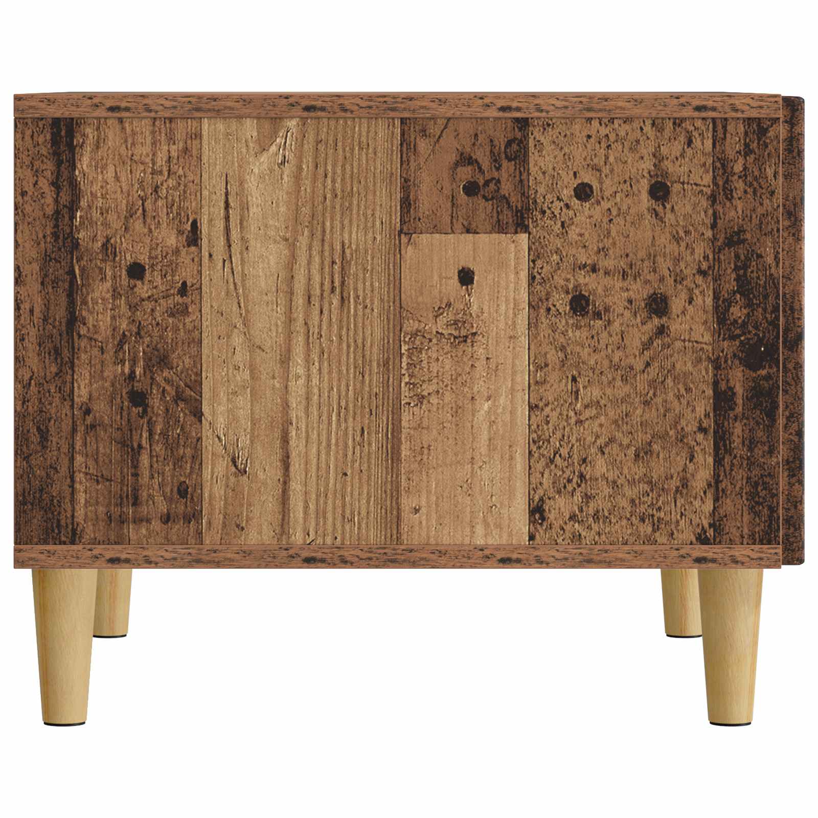 Salontafel met lade Oud hout 49 x 50 x 40 cm Bewerkt hout