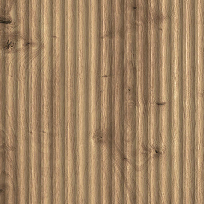 Salontafel Artisanaal eiken 49 x 50 x 40 cm Bewerkt hout