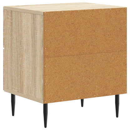 Nachtkastje Sonoma Eiken 43 x 34,5 x 47,5 cm Bewerkt hout