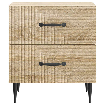 Nachtkastje Sonoma Eiken 43 x 34,5 x 47,5 cm Bewerkt hout