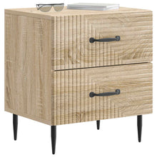 Nachtkastje Sonoma Eiken 43 x 34,5 x 47,5 cm Bewerkt hout