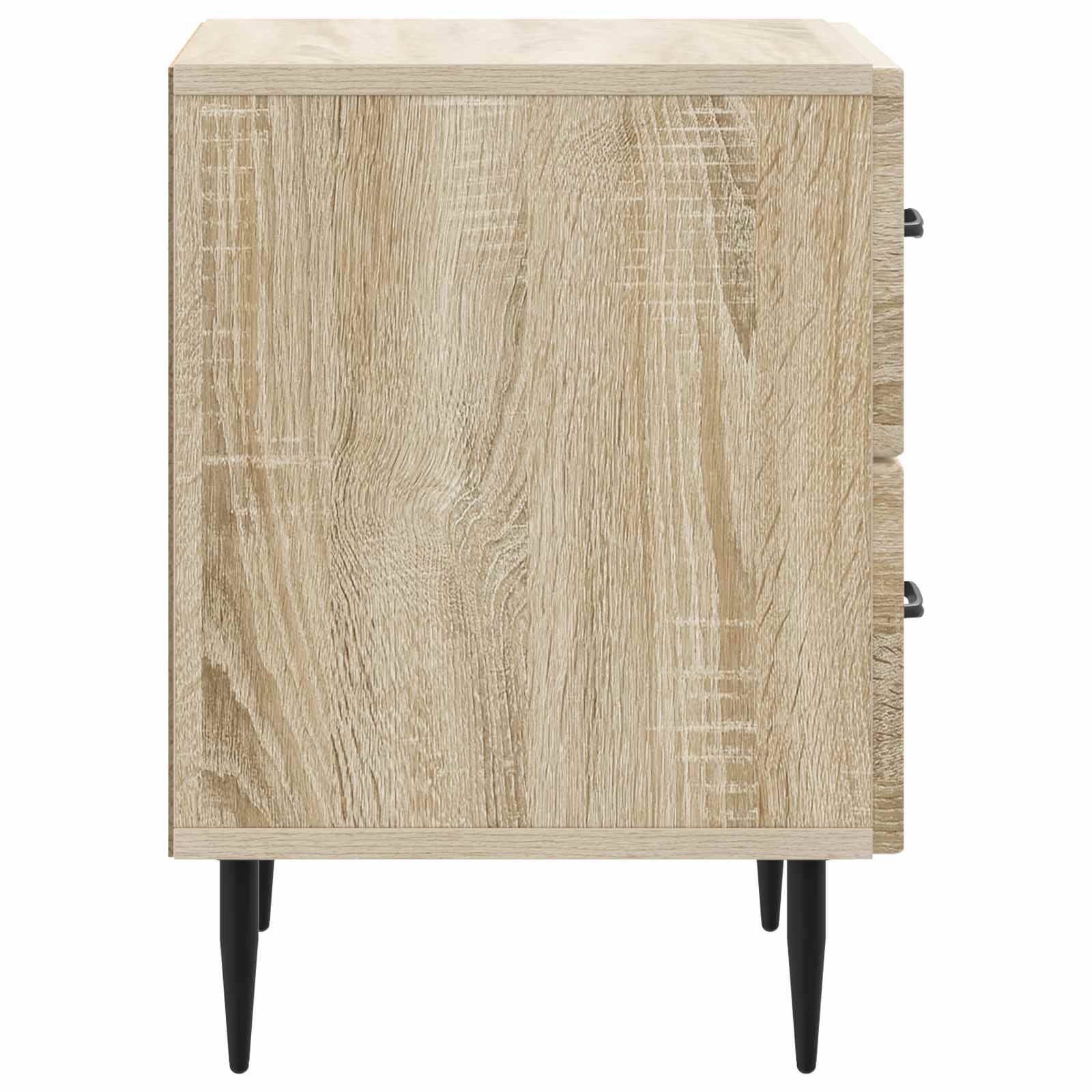 Nachtkastje Sonoma Eiken 43 x 34,5 x 47,5 cm Bewerkt hout