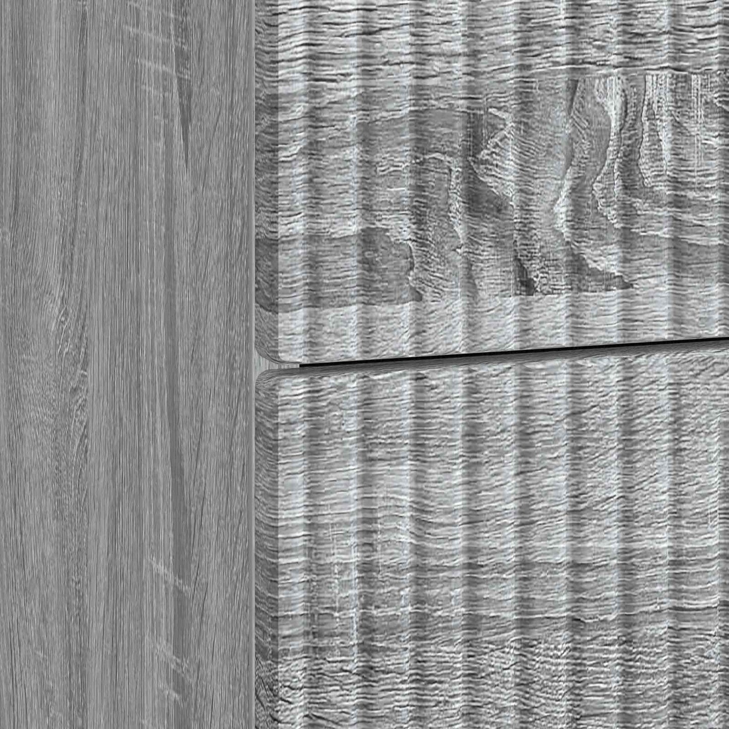 Nachtkastje 2 pcs Grijs sonoma 43 x 34,5 x 47,5 cm Bewerkt hout