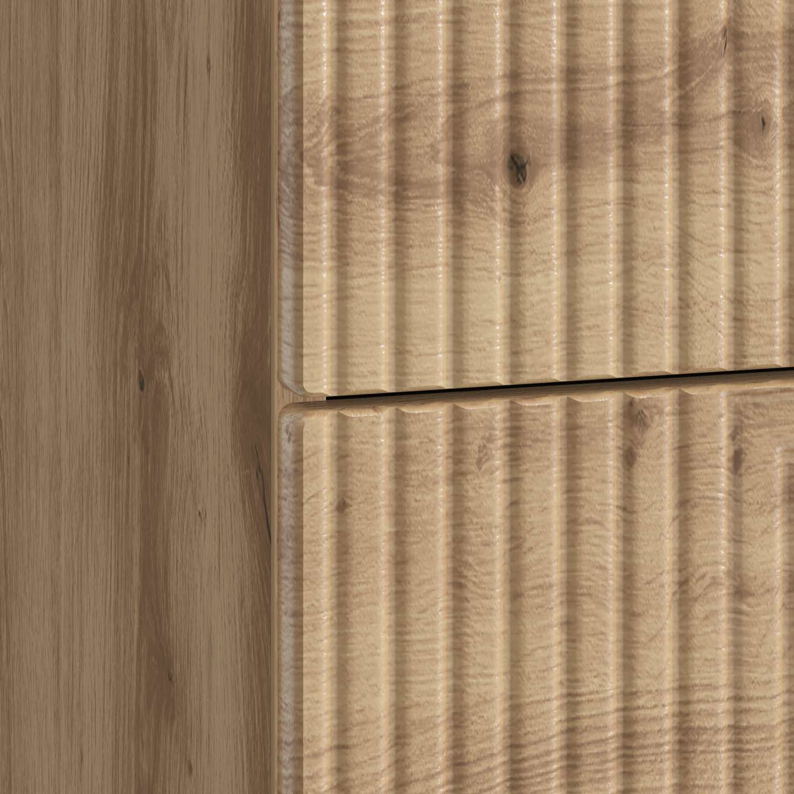 Nachtkastje met lade 2 pcs Artisanaal eiken 43 x 34,5 x 47,5 cm