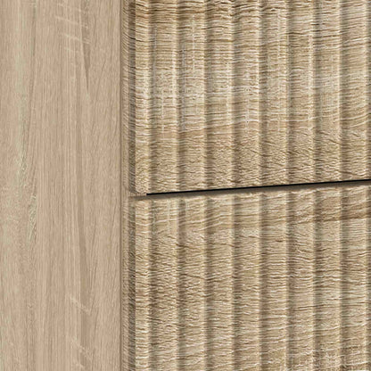 Nachtkastje Sonoma Eiken 62 x 34,5 x 47,5 cm Bewerkt hout