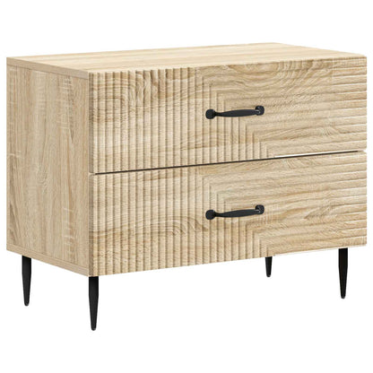 Nachtkastje Sonoma Eiken 62 x 34,5 x 47,5 cm Bewerkt hout