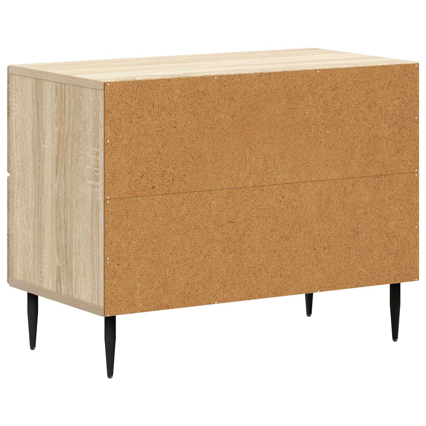 Nachtkastje Sonoma Eiken 62 x 34,5 x 47,5 cm Bewerkt hout