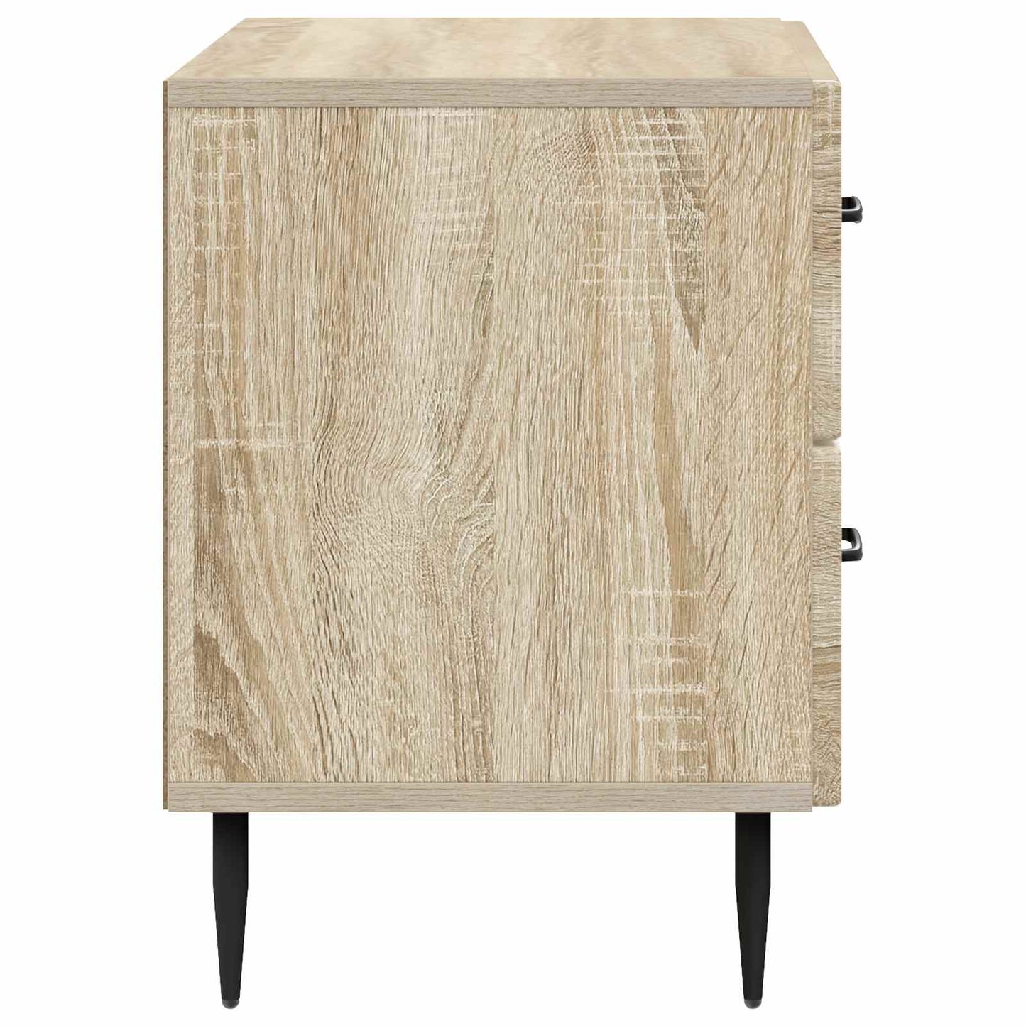 Nachtkastje Sonoma Eiken 62 x 34,5 x 47,5 cm Bewerkt hout