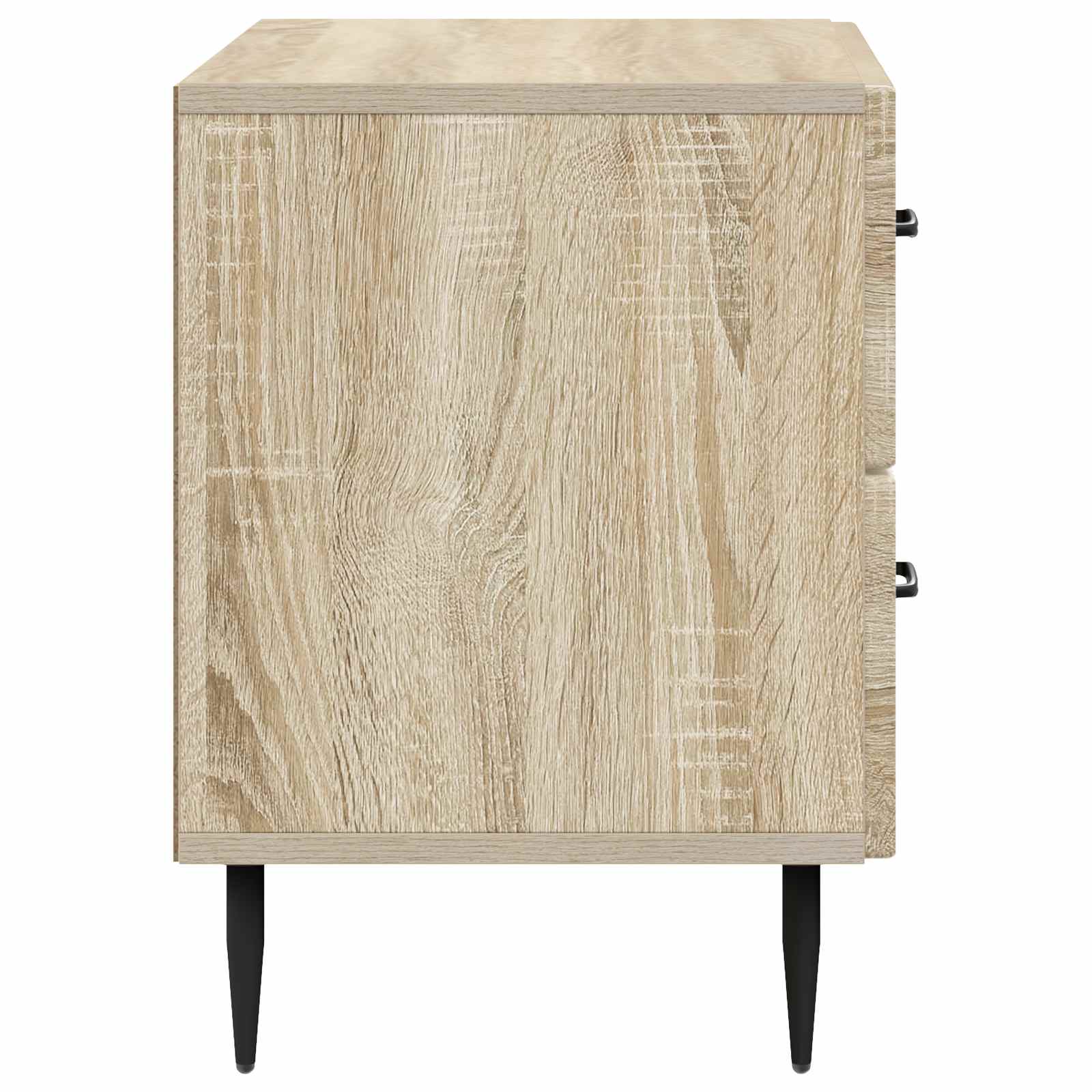 Nachtkastje Sonoma Eiken 62 x 34,5 x 47,5 cm Bewerkt hout