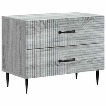 Nachtkastje Grijs sonoma 62 x 34,5 x 47,5 cm Bewerkt hout