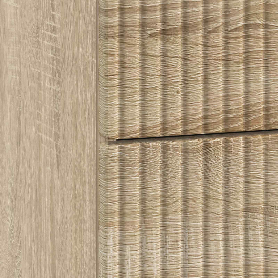 Nachtkastje Sonoma Eiken 43 x 41 x 66,5 cm Bewerkt hout