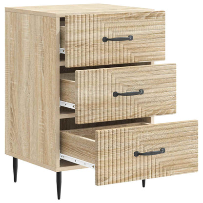 Nachtkastje Sonoma Eiken 43 x 41 x 66,5 cm Bewerkt hout