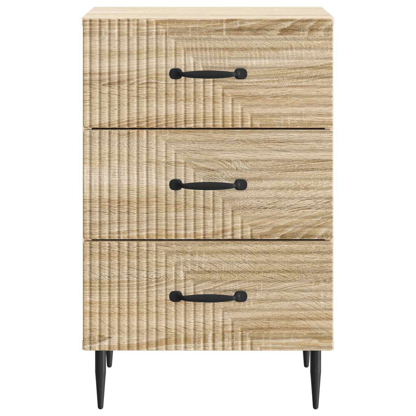 Nachtkastje Sonoma Eiken 43 x 41 x 66,5 cm Bewerkt hout