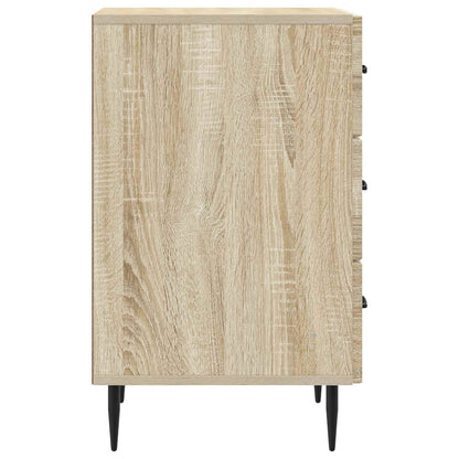 Nachtkastje Sonoma Eiken 43 x 41 x 66,5 cm Bewerkt hout