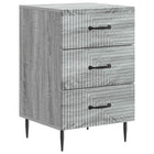 Nachtkastje 43x41x66,5 cm grijs sonoma bewerkt hout