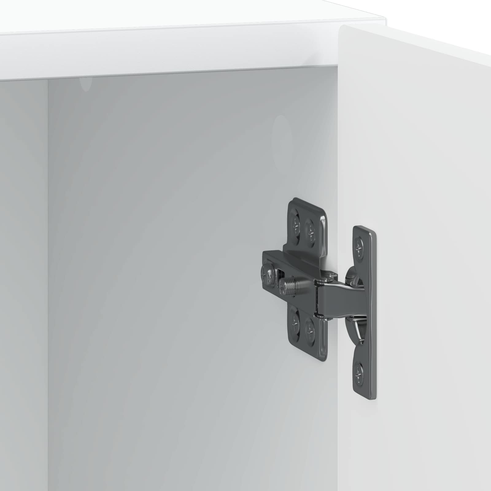 Nachtkastje 2 pcs Wit 43 x 34,5 x 50 cm Bewerkt hout