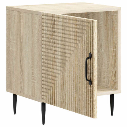 Nachtkastje 2 pcs Sonoma Eiken 43 x 34,5 x 50 cm Bewerkt hout