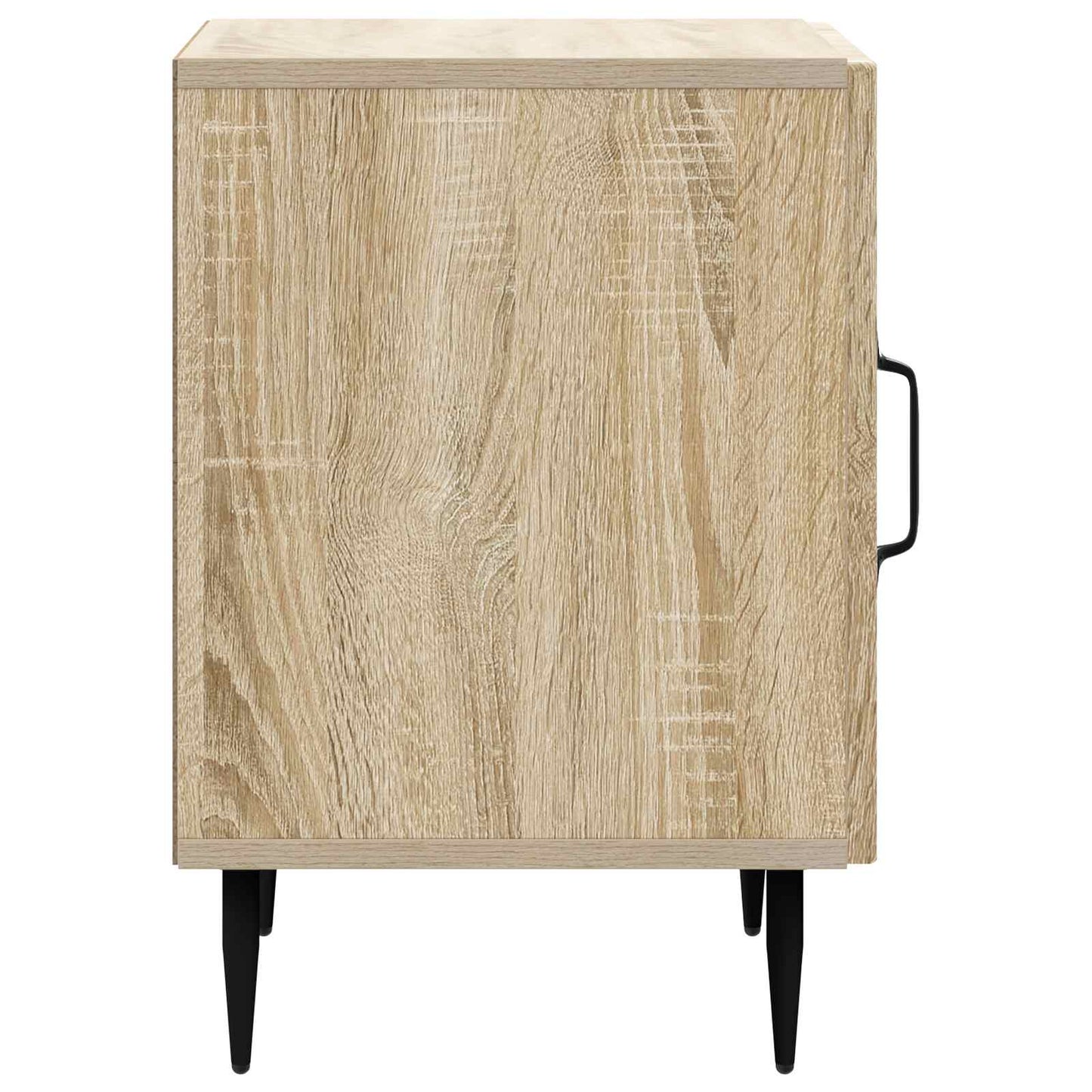 Nachtkastje 2 pcs Sonoma Eiken 43 x 34,5 x 50 cm Bewerkt hout