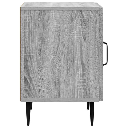 Nachtkastje 2 pcs Grijs sonoma 43 x 34,5 x 50 cm Bewerkt hout