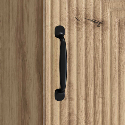 Nachtkastje Artisanaal eiken 43 x 34,5 x 50 cm Bewerkt hout