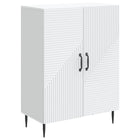 Dressoir wit 66x34,5x89,5 cm bewerkt hout