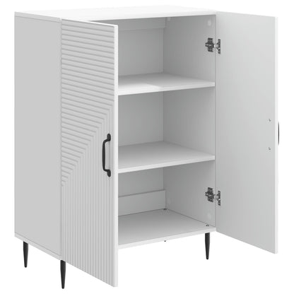 Dressoir Wit 66 x 34,5 x 89,5 cm Bewerkt hout