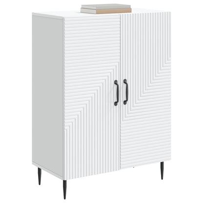Dressoir Wit 66 x 34,5 x 89,5 cm Bewerkt hout