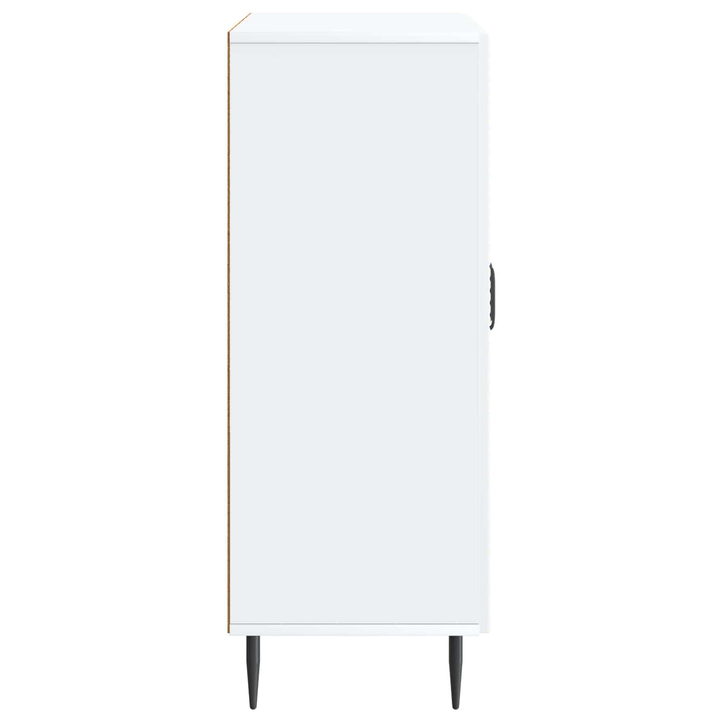 Dressoir Wit 66 x 34,5 x 89,5 cm Bewerkt hout