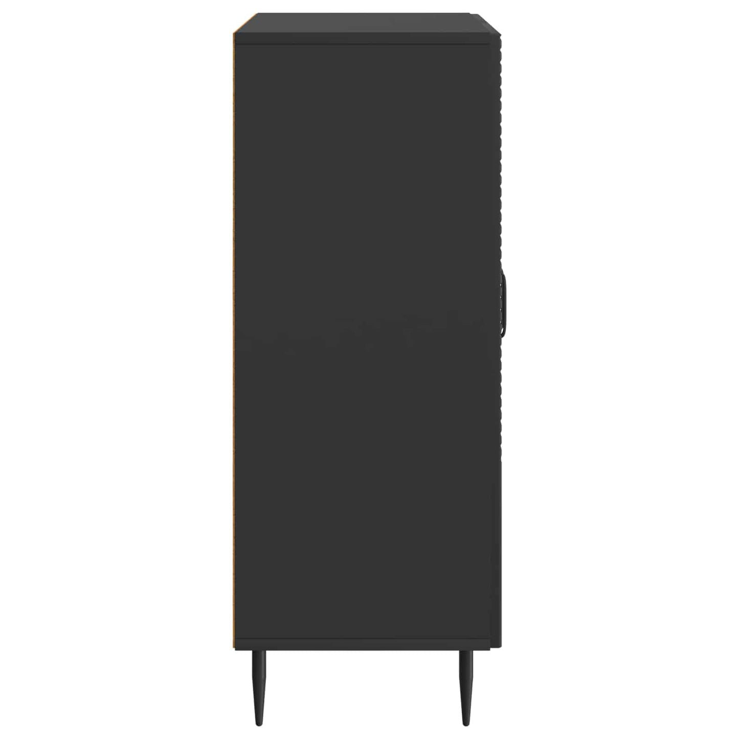 Dressoir Zwart 66 x 34,5 x 89,5 cm Bewerkt hout