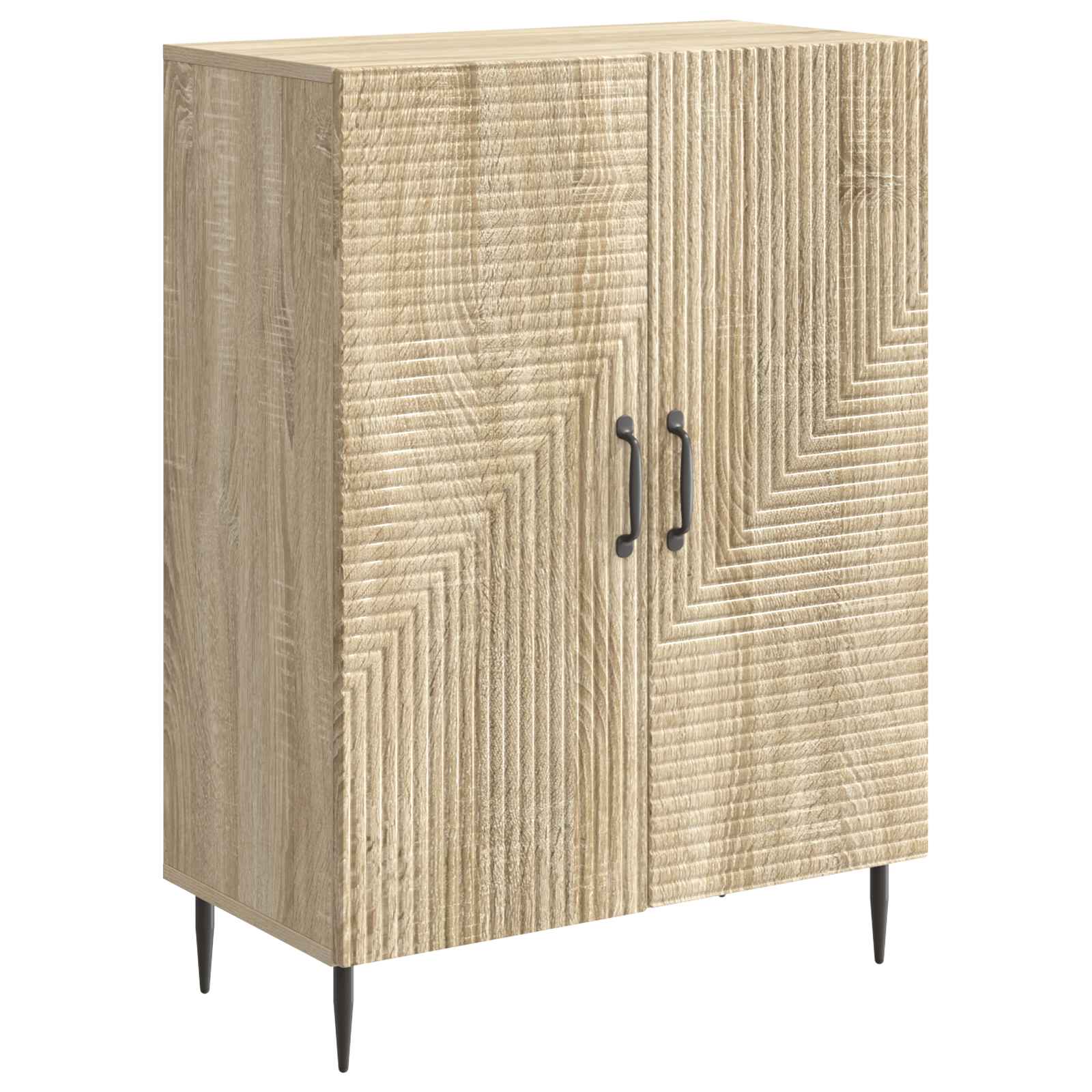 Dressoir Sonoma Eiken 66 x 34,5 x 89,5 cm Bewerkt hout