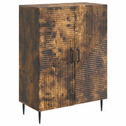 Dressoir gerookt eiken 66x34,5x89,5 cm bewerkt hout