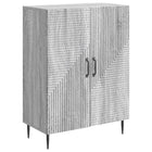Dressoir grijs sonoma 66x34,5x89,5 cm bewerkt hout