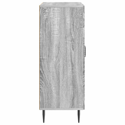 Dressoir Grijs sonoma 66 x 34,5 x 89,5 cm Bewerkt hout