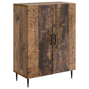Dressoir 66x34,5x89,5 cm oud hout bewerkt hout