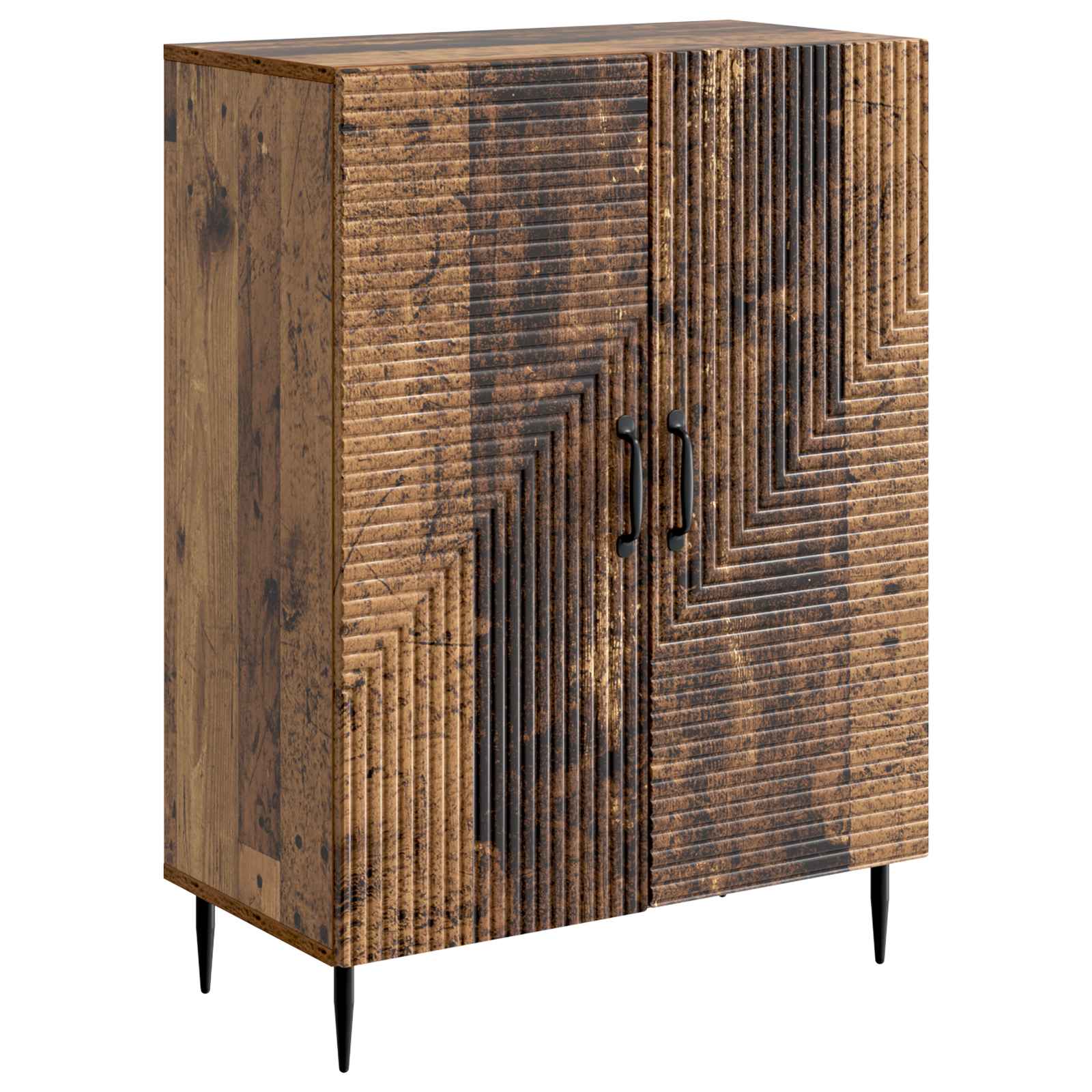 Dressoir Oud hout 66 x 34,5 x 89,5 cm Bewerkt hout
