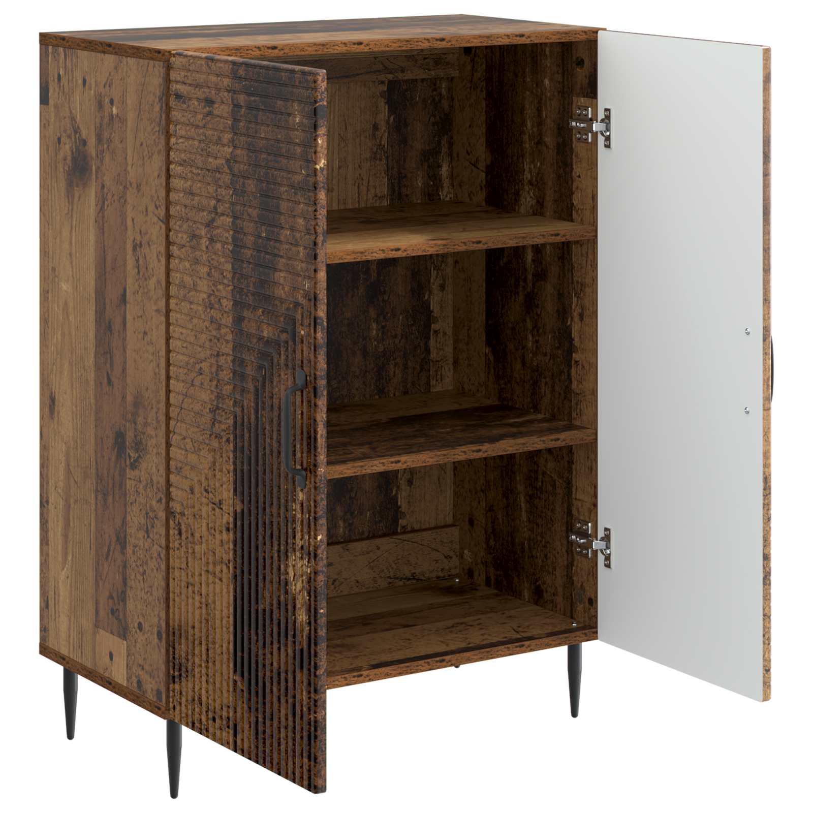 Dressoir Oud hout 66 x 34,5 x 89,5 cm Bewerkt hout