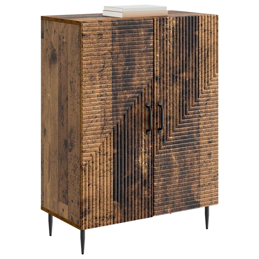 Dressoir Oud hout 66 x 34,5 x 89,5 cm Bewerkt hout