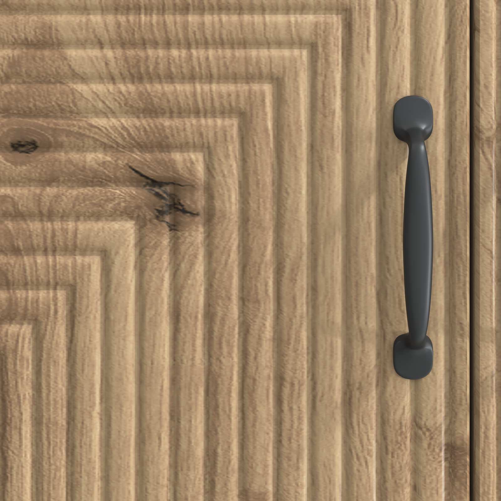 Dressoir Artisanaal eiken 66 x 34,5 x 89,5 cm Bewerkt hout