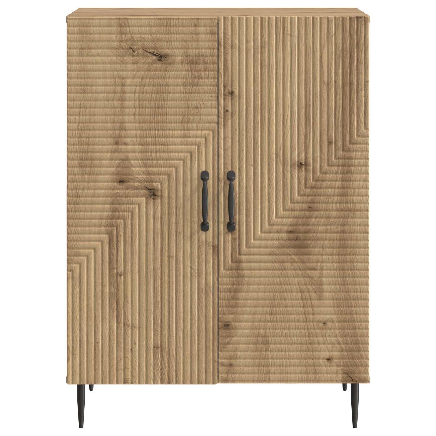 Dressoir Artisanaal eiken 66 x 34,5 x 89,5 cm Bewerkt hout