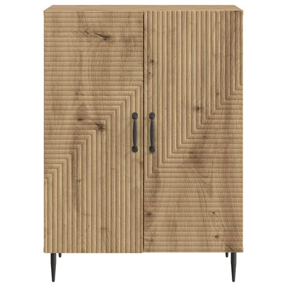 Dressoir Artisanaal eiken 66 x 34,5 x 89,5 cm Bewerkt hout