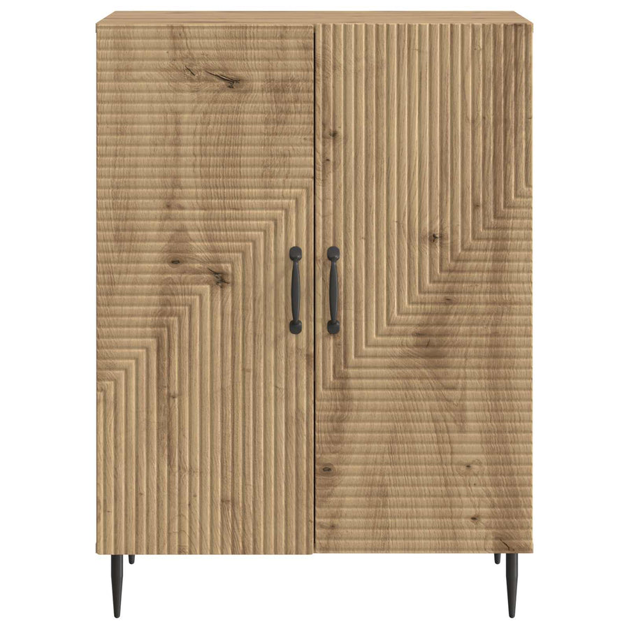 Dressoir Artisanaal eiken 66 x 34,5 x 89,5 cm Bewerkt hout