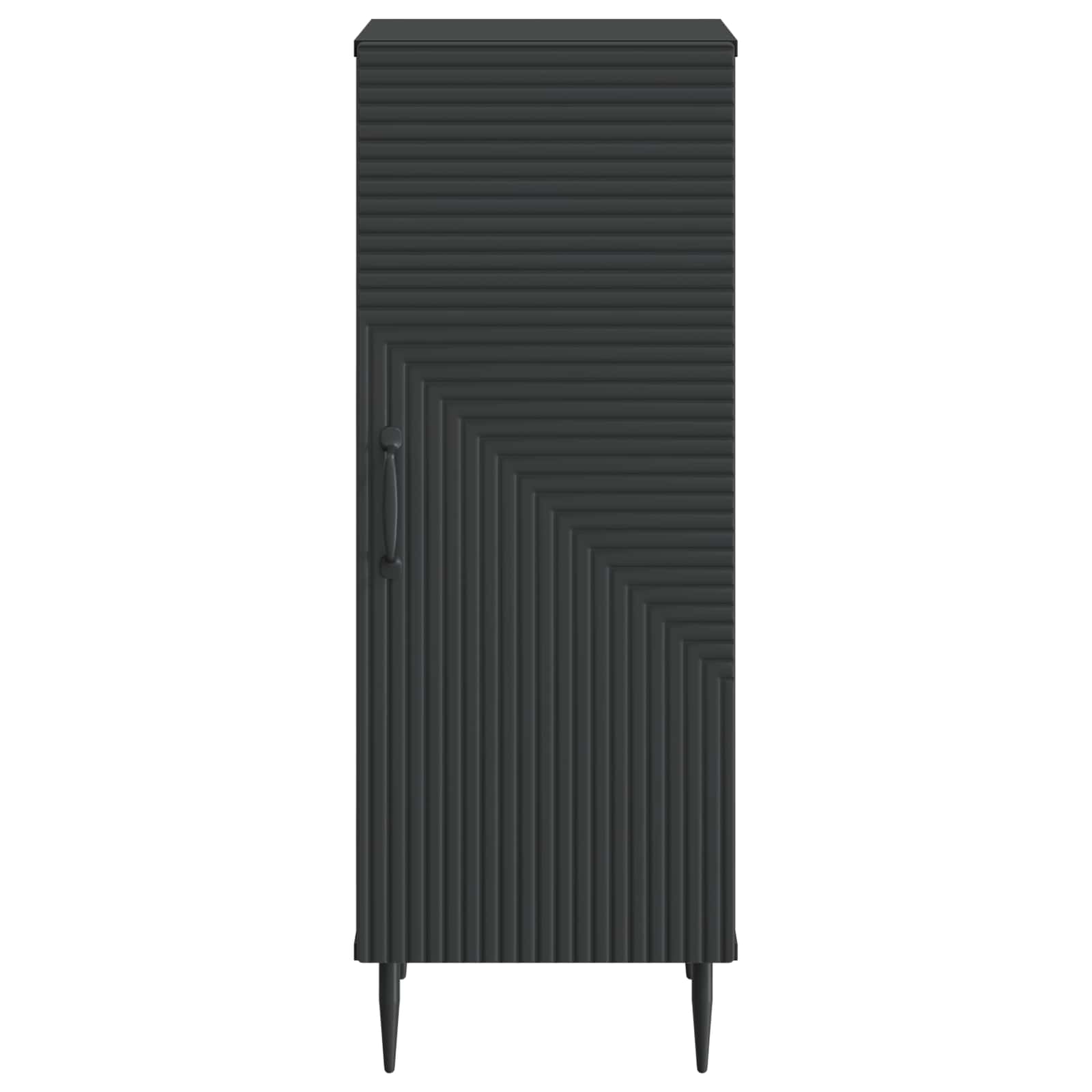 Dressoir Zwart 33 x 34,5 x 89,5 cm Bewerkt hout